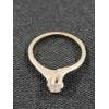 Image 1 : Beautiful 1.8 Gram 14K White Gold Ring With Stunning Diamond - Size 5
