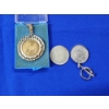 Image 4 : Liberty Bell Bicentennial Medallion Necklace, "Flippin' Good Luck Coin", Eisenhower Keychain