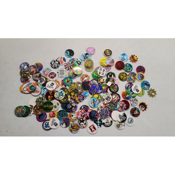 Lot Of Assorted 90's POGS Milk Caps 