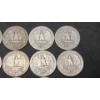 Image 9 : Assorted Years/Mint Marks 90% Silver Washington Quarters - Face Value: $2.50