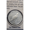 Image 3 : 1926-S Silver Peace Dollar in First Commemorative Mint Display With Stamp