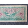 Image 6 : United States 10 Cent Series 641 Military Payment Certificate - In Great Condition!