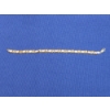 Image 2 : 10k Yellow Gold Bracelet with Rose Gold Hearts - 4.2g TW