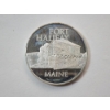 Image 1 : Fort Halifax Maine Commemorative Sterling Silver Coin TW: 25.5g