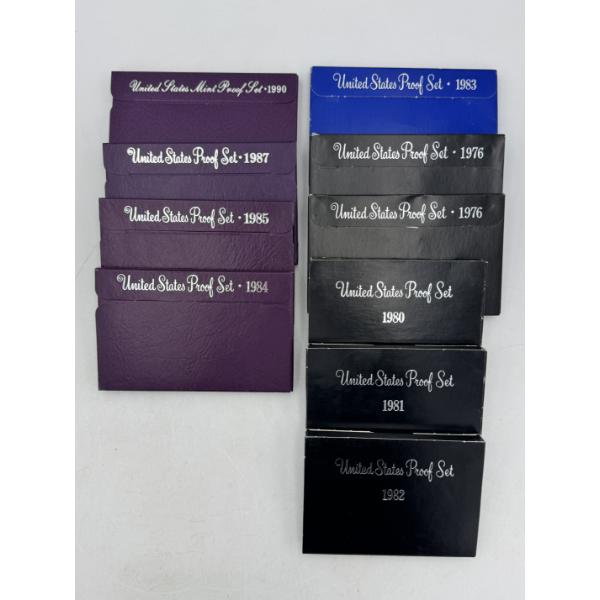 Lot of Assorted United States Proof Sets
