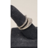 Image 4 : 10K White Gold 1/2 Carat Diamond Engagement Ring Set - Size 5 - Weight: 2.8g