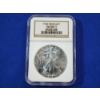 Image 1 : NGC MS 69 2002 Silver American Eagle - 1 Ounce .999 Fine Silver 