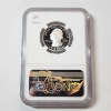 Image 3 : NGC PF69 Ultra Cameo 2018-S Silver Block Island Quarter from Official US Mint Set FDI