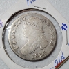 Image 2 : 1824 Capped Bust Half Dollar - Historic U.S. Silver Coin 