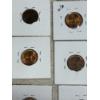 Image 7 : Assorted Pennies in Labeled Cards - Various Years - Some Errors - Etc. - FV $0.36