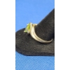 Image 2 : Vintage 14K Gold Oval Green Peridot Ring - Size 10 - Weight: 3.1g