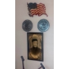 Image 1 : 4 Piece Wall Grouping - Plaques & Photograph