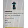 Image 2 : Black High Quality Plastic New Female Hollow Back Hanging Torso Mannequin 