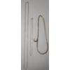 Image 1 : Collection Of Sterling Silver Necklaces & Ring - Total Weight: 24.2g