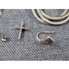 Image 5 : Assorted Sterling Silver Jewelry & Coin Lot Weighing 15 Grams Ft. Early Canadian Quarter, Pin & More