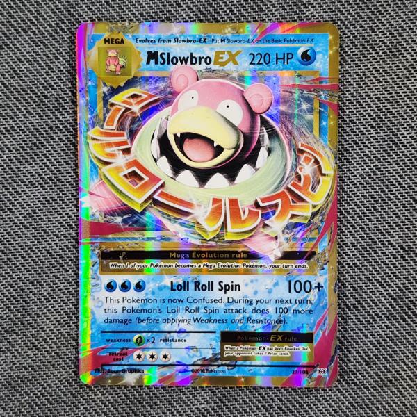 Mega Slowbro EX 27/108 Holo Rare Pokemon Trading Card 