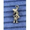 Image 4 : Adorable Sterling Silver Donald Duck Charm for a bracelet or necklace - 3.1 Grams