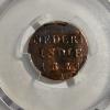 Image 4 : PCGS GENUINE 1795-1840 One Duit Netherlands East Indies Boston Tea Party Coin 