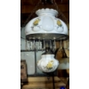 Image 2 : Antique Victorian Hanging Ceiling Candelier / Lamp w / 16" TOS  Globe - Electrified - Exc Condition!