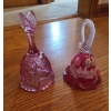 Image 1 : PICKUP IN CANTON - Two Collectable Fenton Glass Bells

 (All Items noting "Pickup In CANTON" will be