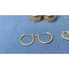 Image 2 : Assorted 14K Gold Earrings (Some Are Missing Matches) - Total Weight: 3.9g 