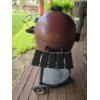 Image 3 : King Griller by Char Griller "Akorn" Grill on Mobile Stand with 2 Side Shelves - 50" Tall 22" Dia.