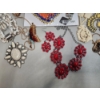 Image 4 : Assorted Costume Jewelry Including Beaded Native Style and Jewelry Box