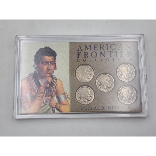 American Frontier Collection: Buffalo Nickels - Includes (5) 1935 Buffalo Nickels