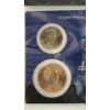 Image 2 : U.S Mint Presidential $1 Coin & First Spouse Bronze Medal Set 