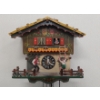 Image 2 : Vintage Made In Germany Village Scene Cuckoo Clock With 3 Weights
