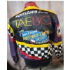 Image 11 : Vintage TAEBO Buddy Lazier Indy Racing 2000 Northern Light Series Medium Leather Jacket 