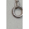Image 5 : Sterling Silver Necklace With Sterling Heart In Hands Pendant & Sterling Necklace Chain TW: 7.0 G