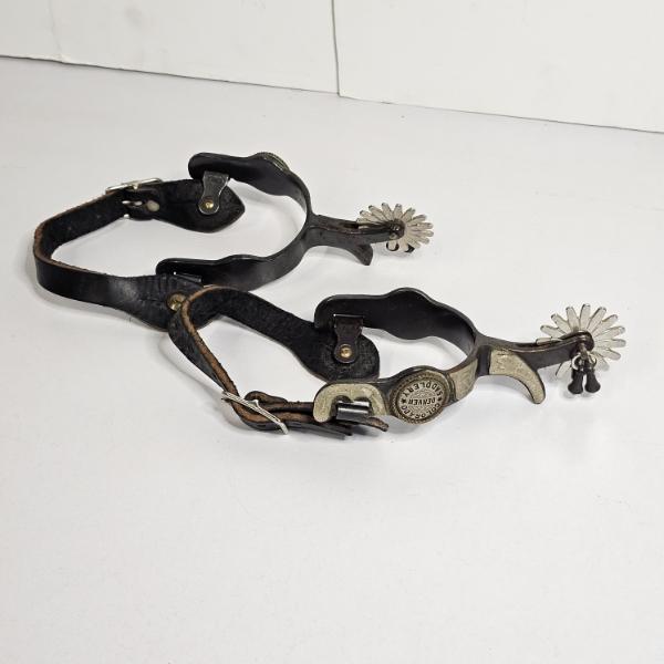 Vintage Western-Style Spurs manufactured by Colorado Saddlery of Denver