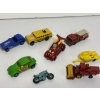 Image 1 : Matchbox Cars - 8 Total - Includes School Bux - Tractor - Honda - Firetruck - Etc.