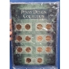 Sealed Brilliant Uncirculated Penny Design Collection Philadelphia & Denver Mints Display - FV: 0.14