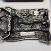 Image 3 : Three Metal Belt Buckles: Horse Portrait, Ohio Theme, Eagle