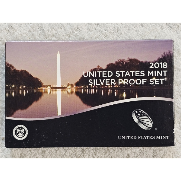 2018 United States Mint Silver Proof Set