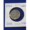 Image 2 : RARE Mexico 1953- Mo Libertad 25 Centavos Silver Coin - Excellent Condition