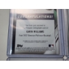 Image 7 : 4 Gavin Williams 2022 Topps Bowman Platinum Cards Including 3 Autographed - Mint Condition