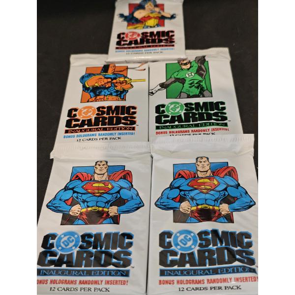 Cosmic Cards 1991 Impel Sealed Packs (Lot of 5)