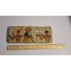 Image 3 : Egyptian Wall Hanging Art Plaque- Depicts Egyptian Figures & Hieroglyphs 