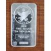 Image 1 : Ten Troy Ounce .999 Fine Silver Bar From Sunshine Bullion Mining ~ Nice Eagle Design!