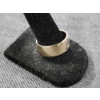 Image 3 : Very Nice 6 Gram 10K Gold Masonic Ring With Inscription Inside Reading "Whom Virtue Unites Death... 