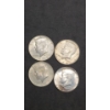 Image 1 : (5) 1967/1968 40% Silver Kennedy Half Dollars - Face Value: $2.00