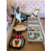 Image 1 : Boston Terrier Statue, New Placecard Holders, Ornament, & 2 New Coin Holders