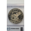 Image 5 : ICG 1974-S PR69+ DCAM Eisenhower 40% Silver Dollar Signed By Austin Hutto ICG President 
