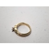 Image 4 : Beautiful 14K Yellow Gold Two-Band Ring - Size 4 - Total Weight: 3.6g