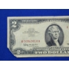 Image 2 : United States Series 1963 $2 Red Seal Note SN: A00943818A
