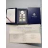 Image 1 : 1993 Bill of Rights Commemorative Coins Prestige Set: 90% Silver Dollar & 90% Silver Half Dollar