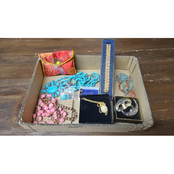 Assorted Fashion Jewelry Including Necklaces, Earrings & More